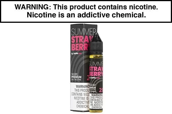 SUMMER STRAWBERRY BY VGOD SALT 30ML - Vapejuice