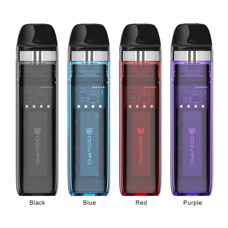 Dovpo Limpid Pod System Kit 800mAh - Blue - Image 2