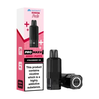 Strawberry GB Hayati Pro Max+ Refill Pack - 20mg - Vape Product