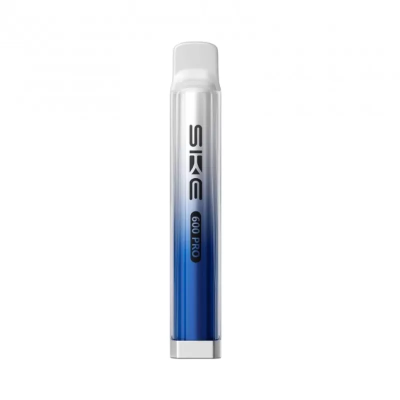 SKE Crystal 600 Pro Pod Vape Kit – Disposable in Appearance Yet Reusable - Blueberry Raspberries, Cherry Ice