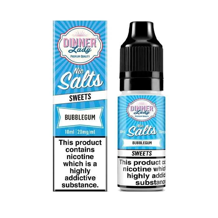 Dinner Lady Bubblegum 10ml Nic Salt E-Liquid