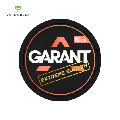 Ice Peach Extreme Nicotine Pouches by Garant