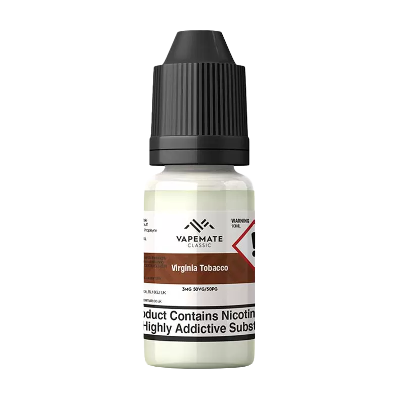 Vapemate Classic Virginia Tobacco 10ml - 70VG / 30PG / 18mg - Vapeshop Co