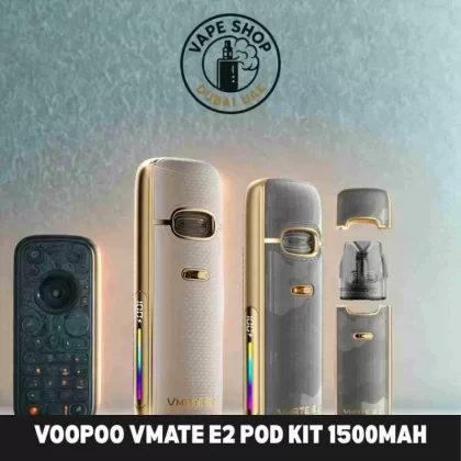Voopoo VMATE E2 Pod Kit 1500mAh In UAE - Black Walnut, Emerald Green