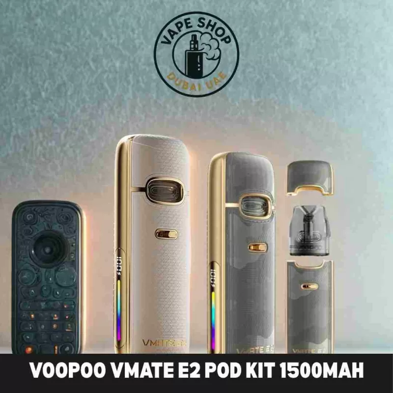 Voopoo VMATE E2 Pod Kit 1500mAh In UAE - Black Walnut, Emerald Green