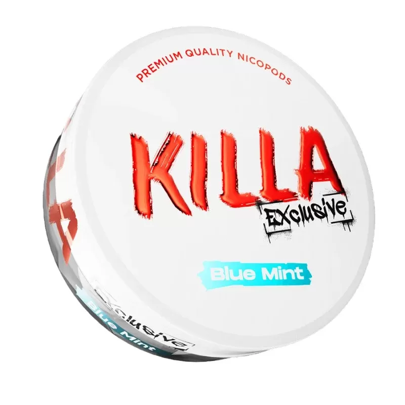 Killa Exclusive Blue Mint Nicotine Pouch