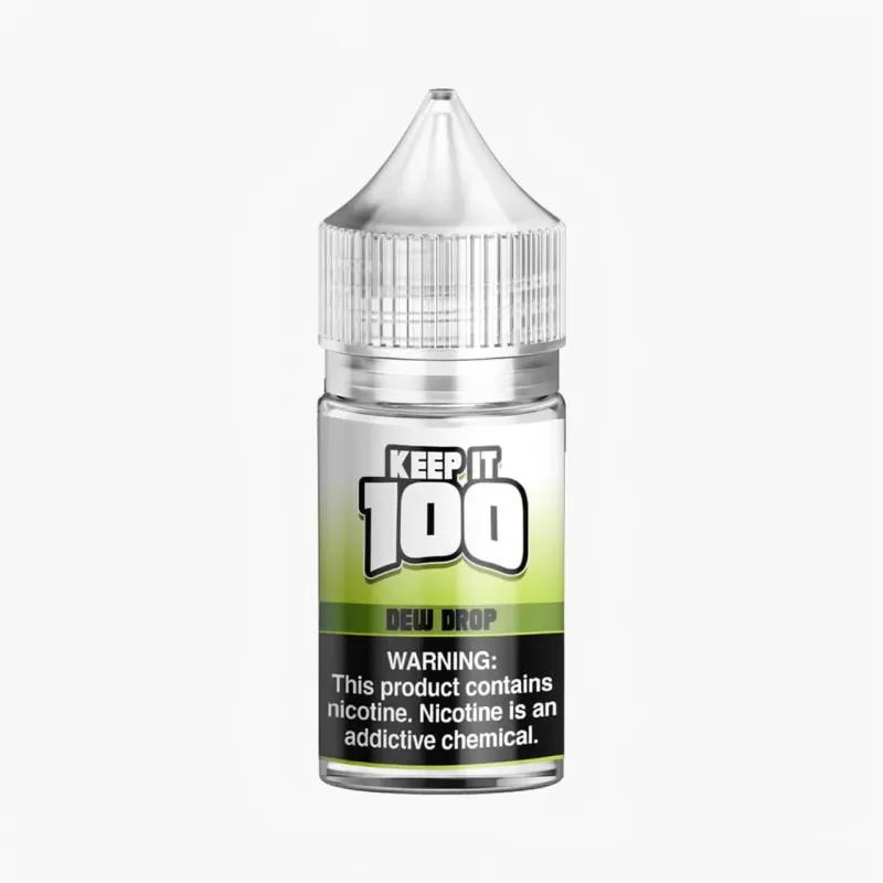 Dew Drop SALT – Keep It 100 – 30mL – Made in USA Honeydew