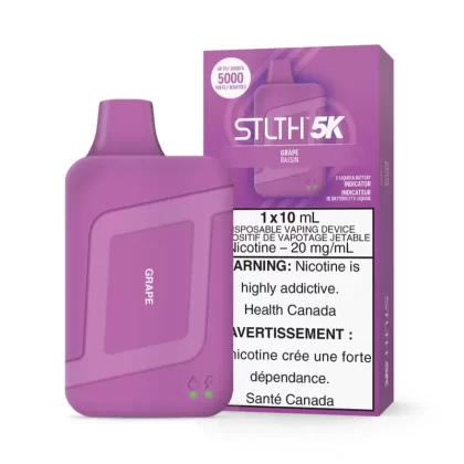 STLTH 5K Disposable Vape – Grape