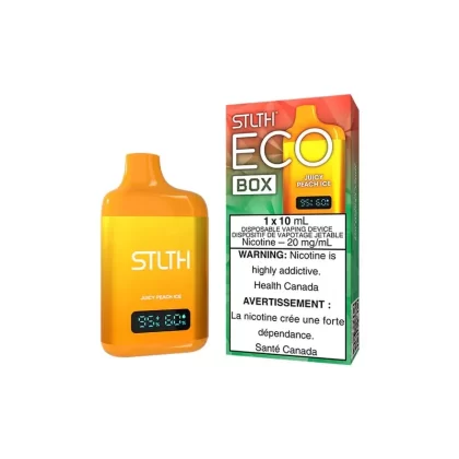 STLTH ECO BOX DISPOSABLE – JUICY PEACH ICE