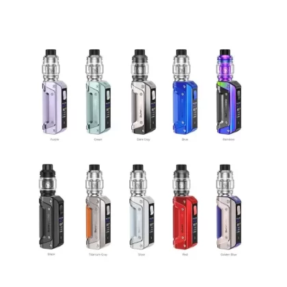 GeekVape Aegis Solo III 100W Built-In 3000mAh Starter Kit - COLOR#Black>Golden Blue>Purple>Rainbow>Red (D9547D)