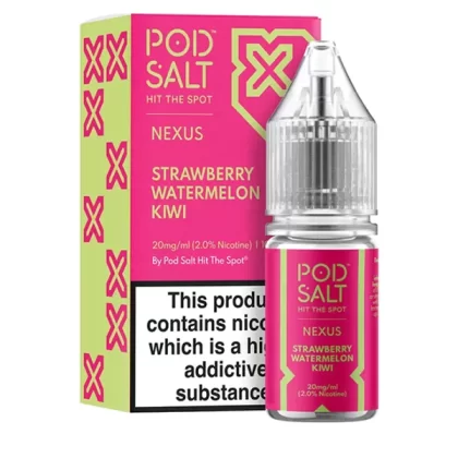 Strawberry Watermelon Kiwi Nexus Pod Salt Nic Salt E-liquid - 20mg