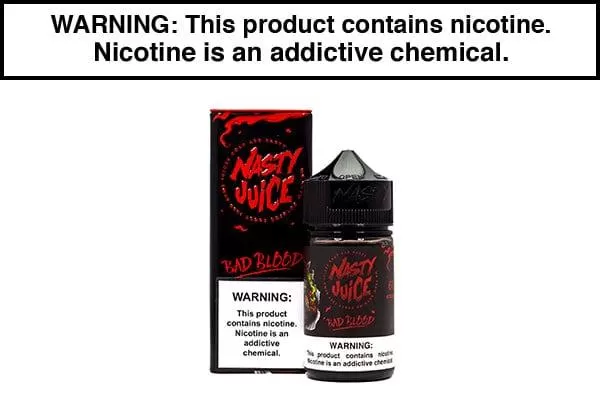 BAD BLOOD BY NASTY JUICE 60ML - Vapejuice