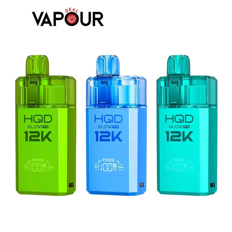 HQD Glow Pro 12K Prefilled Pod Kit - Triple Mango