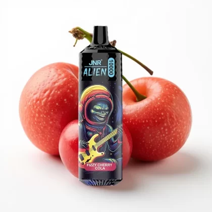 JNR Alien 10000 Puffs 850mAh 20ml Fizzy Cherry Cola Mexico vape - Fumotvapemexico