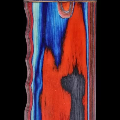Smoke Cartel Colorful Wood Grain Dugout – Large