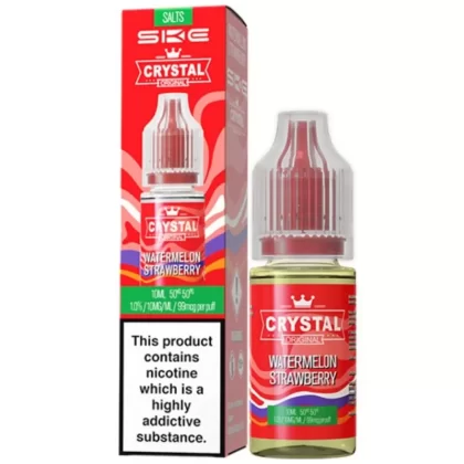 Watermelon Strawberry Nic Salt E-Liquid Original Series by SKE Crystal (10ml) - 10mg