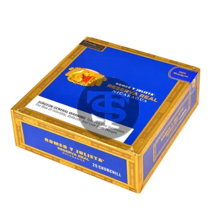 Romeo Y Julieta Reserve Real Churchill Nicaragua, 25 count box - Vape Store
