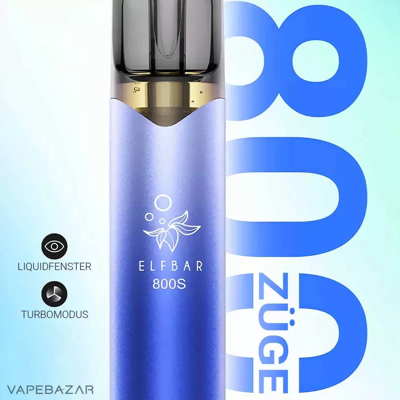 Elf Bar 800 – Blueberry - Elf Bar / ca. 800 / 550 mAh / 20mg/ml - Image 2