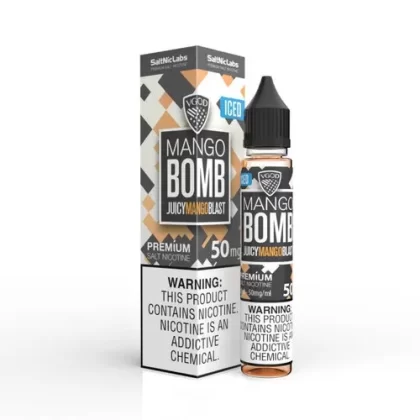 VGOD Iced Mango Bomb SaltNic 30ml Salt E-Juice - Vape Product, Vape Product