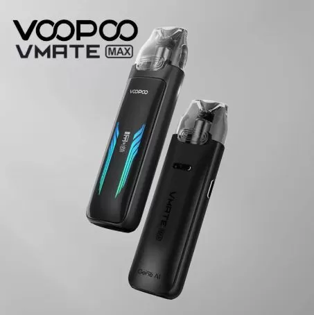 VOOPOO Vmate Max 1200mAh Pod System (30W) - Onyx Black