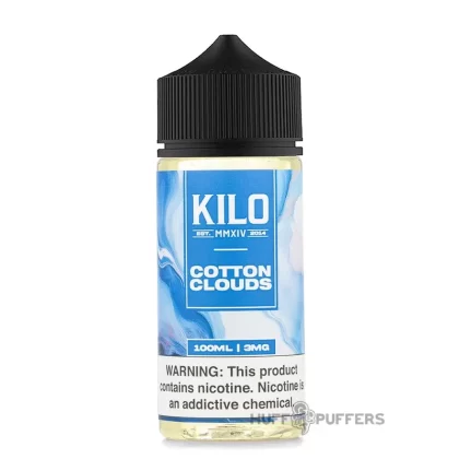 Kilo – Cotton Clouds 100mL - Nicotine Strength#0mg>3mg>6mg
