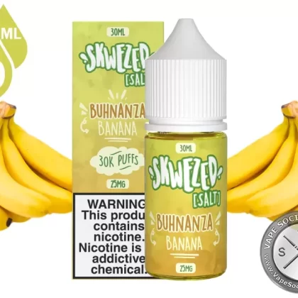 Banana SKWEZED SALT 30ml