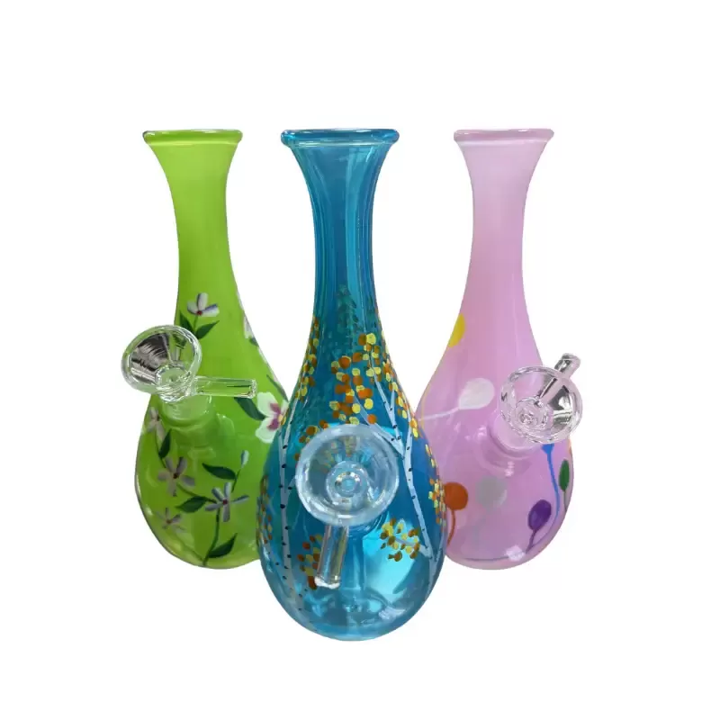 7.5″ Not Your Grandma’s Water Pipe - blue, green