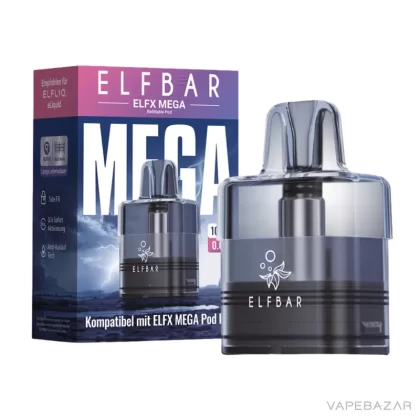 Elfbar ELFX MEGA – Leerpod – 10ml – 0.6Ω | 0.8Ω - Pod Kit; Elf Bar; Vape Product, Vape Product