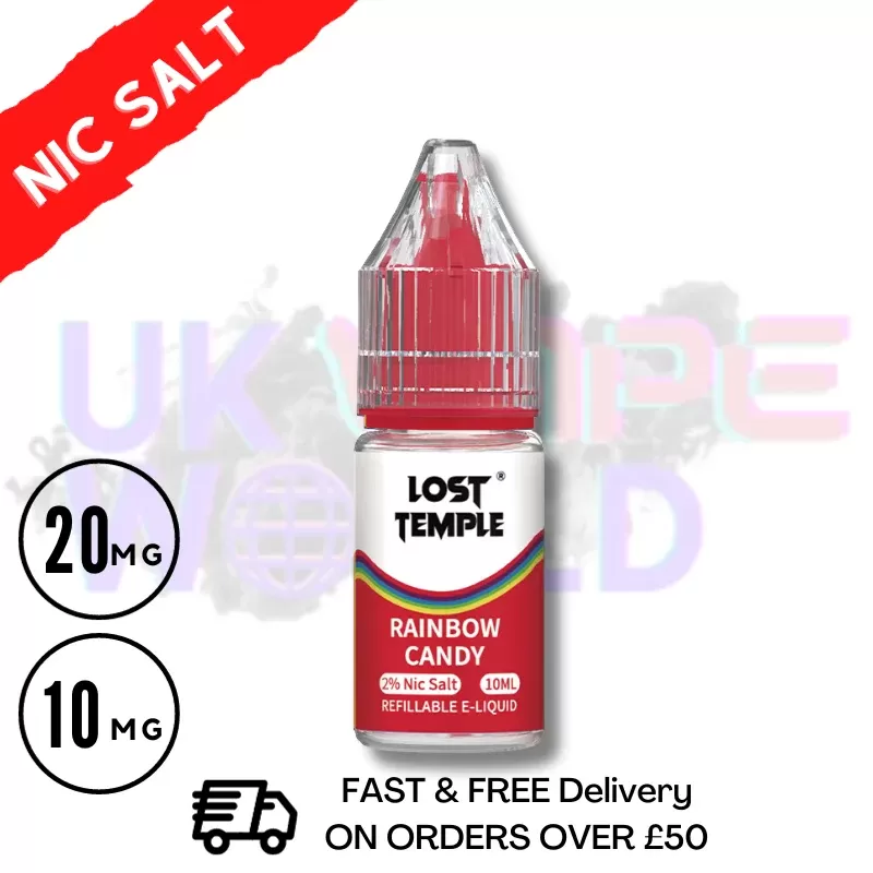 LOST TEMPLE ‘Rainbow Candy’ Nic Salt