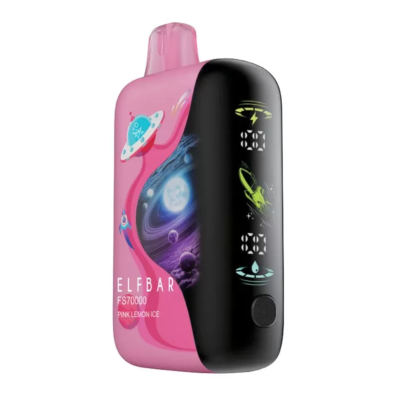 Elf Bar FS70K Disposable Vape Device – Pink Lemon Ice 20ml