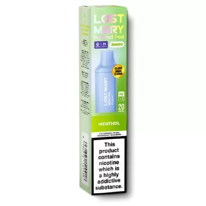 Menthol BM600 Pods by Lost Mary - Ecigarettedirect Co