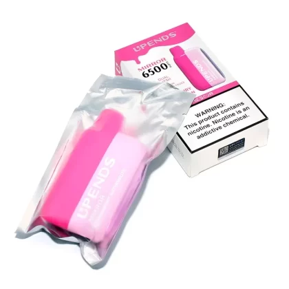 Original Upends Mirror Rechargeable Disposable Vape Pen Device 6500 Puffs 500 mah ( Worldwide)