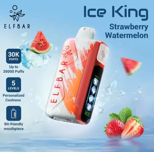 Elf Bar Ice King Disposable Pod Device (30,000 Puffs) - Passionfruit Mango Ice / 50 mg - Image 2