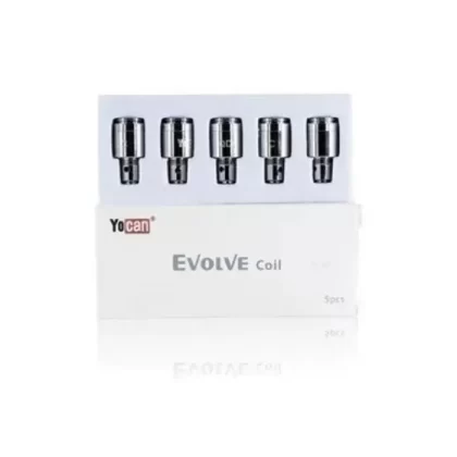 Yocan Evolve QDC Quartz Dual Vape Coil - Pack Count#5 Pack