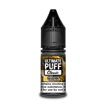 Ultimate Puff Classic Smooth Virginia 10ml Vape Juice - 10 Pack - Strength 3mg