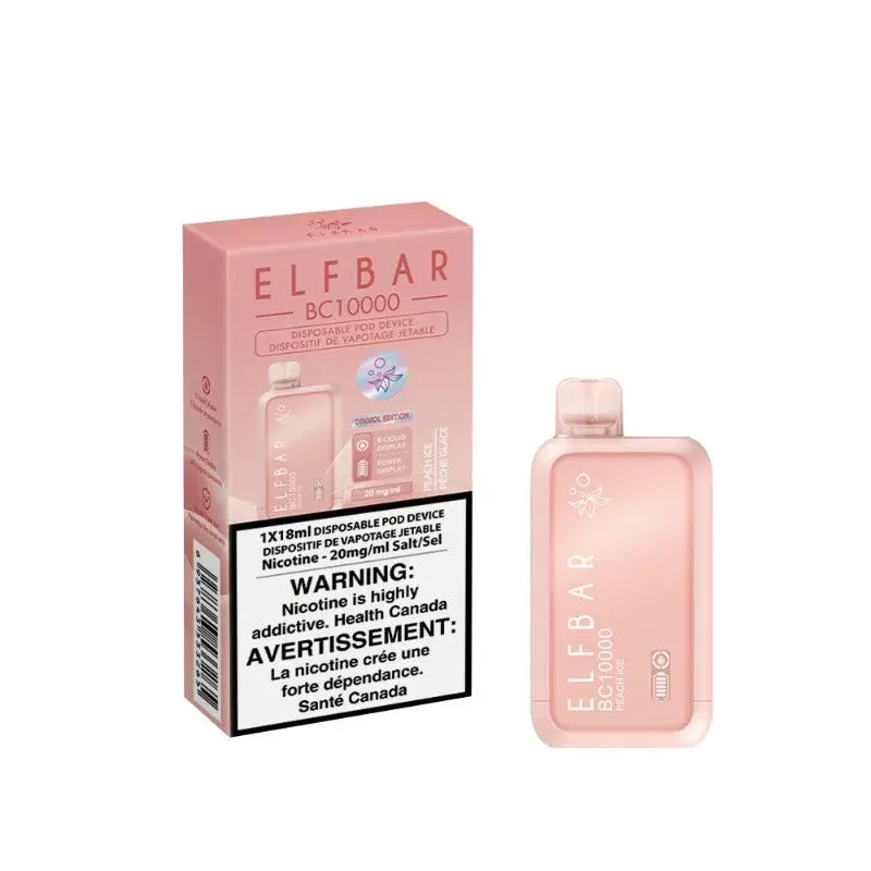 Elf Bar (BC 10K) Peach Ice Disposable Vape