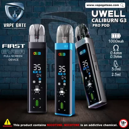 Uwell Caliburn G3 Pro Pod System Kit 1000mAh - Rose Gold