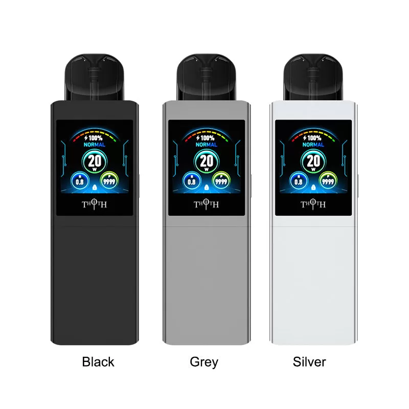 Kumiho THOTH Q Pro Pod Kit 1300mAh 2ml - Grey - Image 2