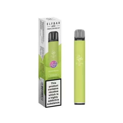 Elf Bar 600 Prefilled Pod Kit - Banana Ice - Misteliquid Co