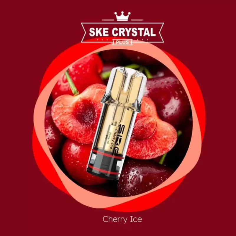 SKE Crystal Plus Pod – Cherry Ice – 20mg/ml Nikotin