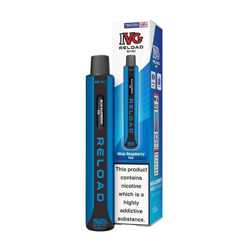 IVG Reload Mini Prefilled Pod Kit - 10 Pack - Sour Blueberry Raspberry - 10 Pack - Image 2