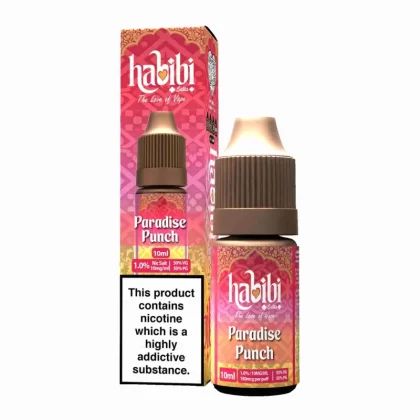 Habibi Paradise Punch Nic Salt Vape Juice - 10 Pack - 20mg