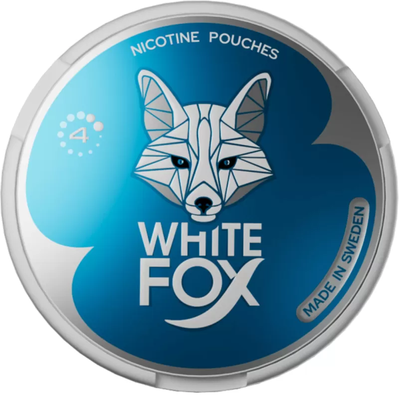 WHITE FOX Nicotine Pouches - 8mg / Double Mint
