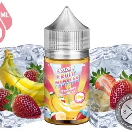 Strawberry Banana Ice Frozen Fruit Monster Salt 30ml