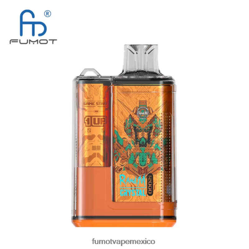 Fumot Crystal 1 pieza – 12000 caja de vapeo desechable 20ml bayas mixtas H0XPTX271 Fumot Vape México - Image 3