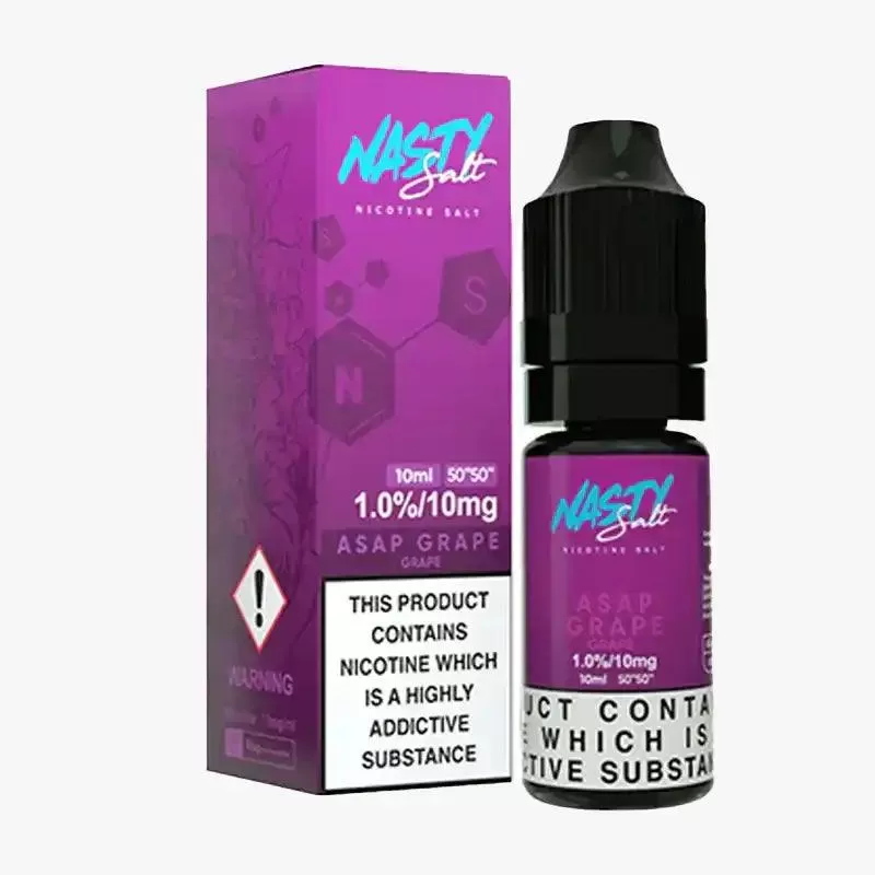 Nasty Juice Nic Salts vape Juice - 10 Pack - Shisha - Lemon Mint / 20mg - Image 2