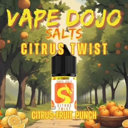 Vape Dojo Salts – Citrus Twist Flavored Synthetic Solution