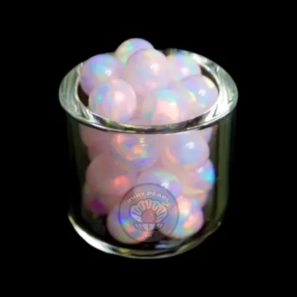 Ruby Pearl Co – Opal Pearls-Pink Single : 4mm - Ecigdepot