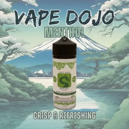 Vape Dojo – Menthol Flavored Synthetic Nicotine Solution