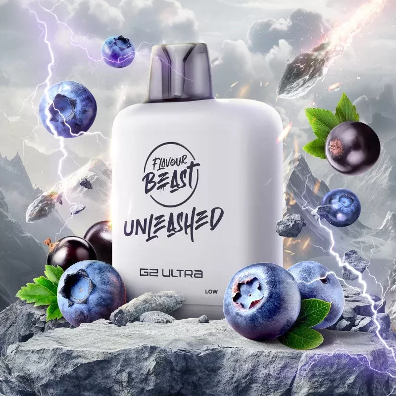 Level X G2 Ultra Flavour Beast Unleashed Pods – Epic Dark Berries Ice, 50K Puffs